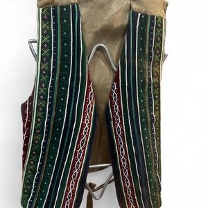 Women's vintage velvet‎ vest by NewYork Style size L (L5)